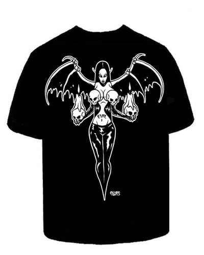 Image of preorder EVIL GIRL  - mens shirt - SHIPS APRIL10th