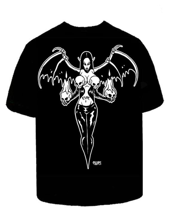 Image of preorder EVIL GIRL  - mens shirt - SHIPS APRIL10th