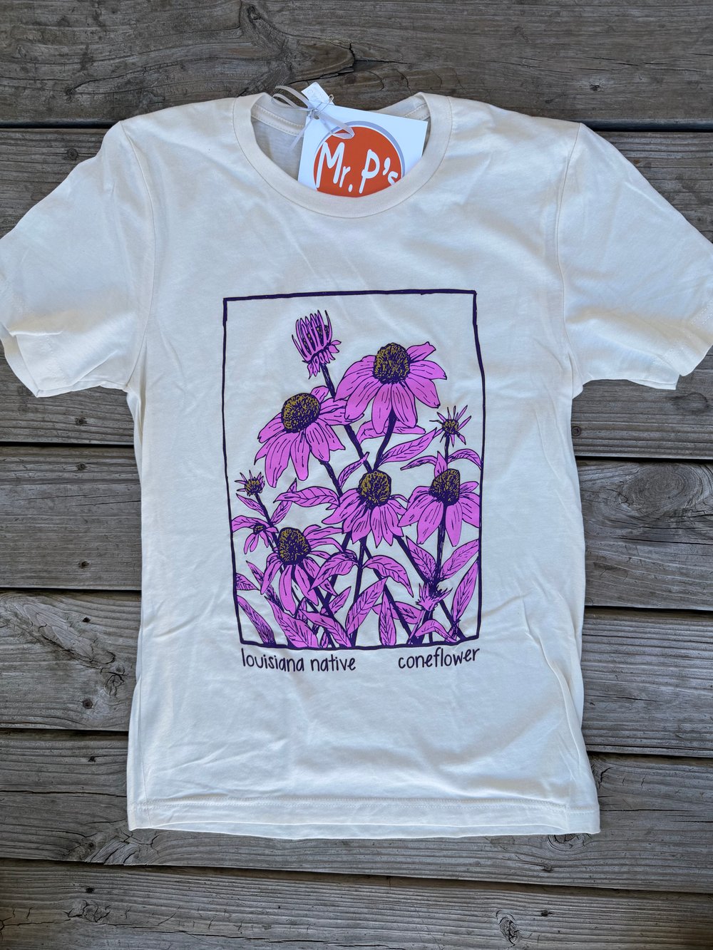 Image of Adult Coneflower Short Sleeve Tee 