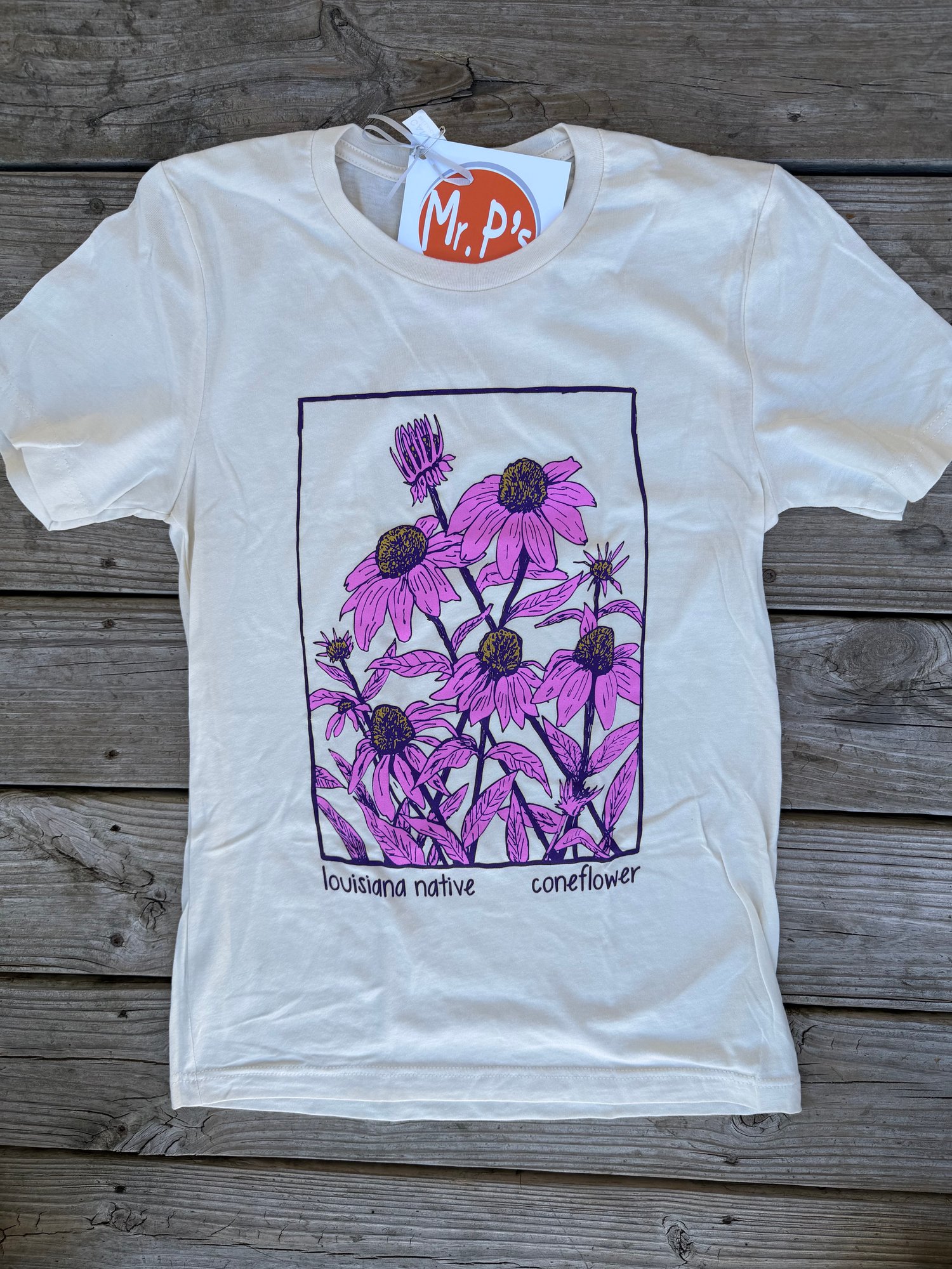 Image of Adult Coneflower Short Sleeve Tee 