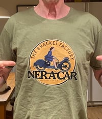 Bracket Factory Tee - 'Ner-A-Car' - Olive