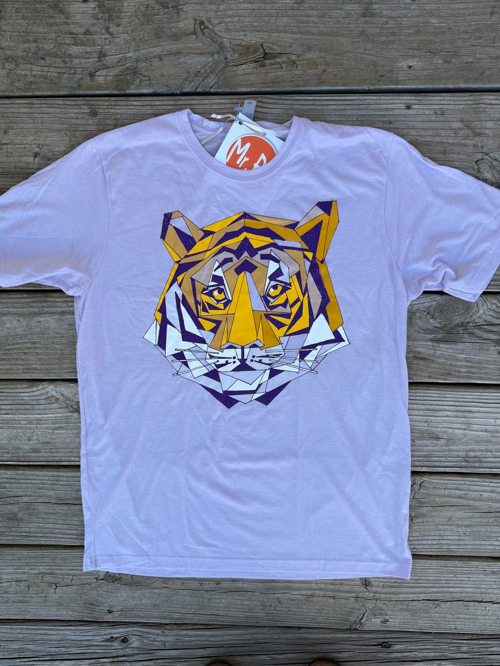 Image of Adult Mosaic Tiger Short Sleeve