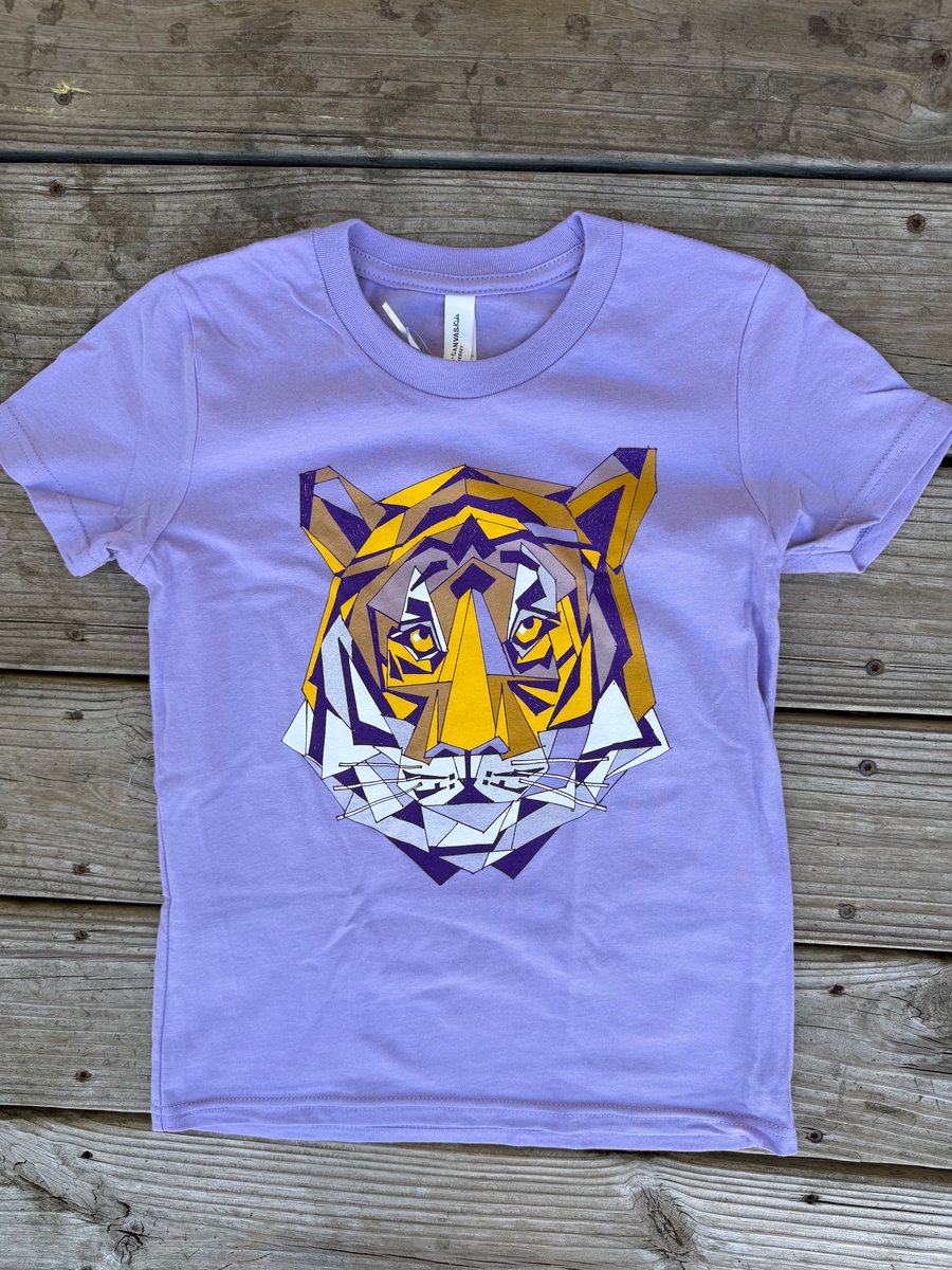 Image of Youth Mosaic Tiger Short Sleeve Tee 