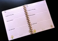 Image 3 of Handmade Beautiful Church Notes Bound Notebook, bible, scripture, gift, pray