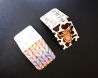 Image 1 of Handmade Colorful Magnetic Bookmark, book, read, pink, bow, ladybug, gift