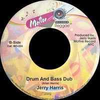 Image 2 of Jerry Harris - Drum and Bass 7" (Motive) 