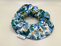 Garden Party (in Navy) Scrunchie