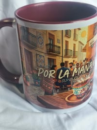 Image 1 of Por La Manana Cafe w/o coqui and flag