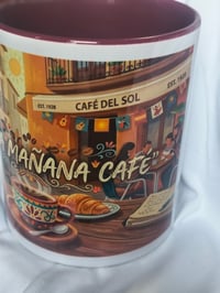 Image 2 of Por La Manana Cafe w/o coqui and flag