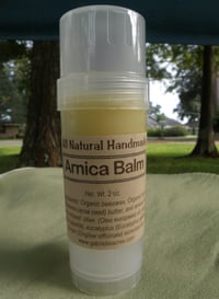 Image 3 of Arnica Balm Twist-Up Stick-Two Ounce, Arnica Infused Balm, Wildcrafted and Organic