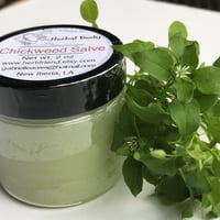 Image 1 of Chickweed Salve - 2 oz Glass Jar