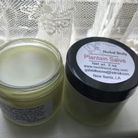 Image 1 of Plantain Salve 2 oz Glass Jar