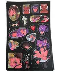 Image 1 of Battle Tendency Stickersheet