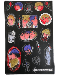 Image 1 of Phantom Blood Stickersheet