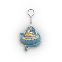 Image 1 of Giant Dragon Lounger Mini Plush Keychain