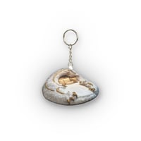 Image 2 of Mythical Dragon Lounger Faux: Luxurious Comfort in Your Home - Plush Keychain