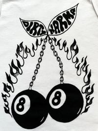 Image 3 of LUCKY CHERRY TANK TOP - WHITE