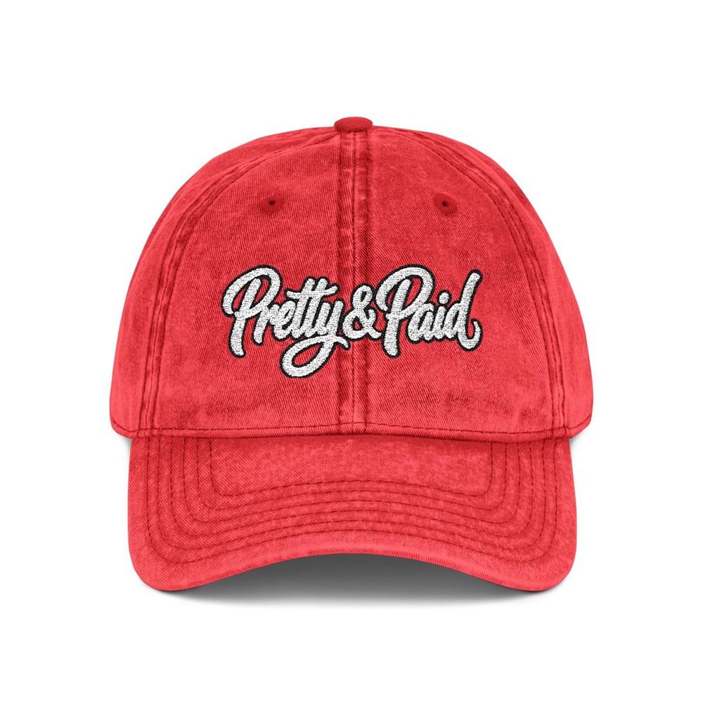 Image of Pretty & Paid Vintage Cap (Embroidery)-cebacc87