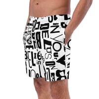 Image 1 of TYPE BLOCK "Believe In Your Delusion" - Swim Trunks