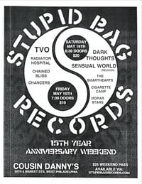 15th Anniversary Tickets