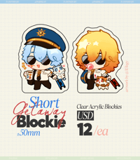 Image 1 of [PILOT AU] Voyage PhaiDei Acrylic Blockie