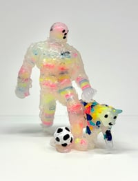 Image 1 of Primary Cat Rainbow Man Soccer