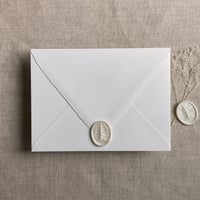 Image 3 of Handmade wax seal - our tree | PACK of 10