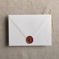 Image 6 of Handmade wax seal - our tree | PACK of 10