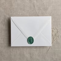 Image 9 of Handmade wax seal - our tree | PACK of 10