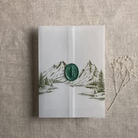 Image 10 of Handmade wax seal - our tree | PACK of 10