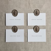 Image 1 of Handmade wax seal - our tree | PACK of 10