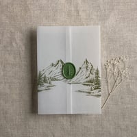 Image 23 of Handmade wax seal - our tree | PACK of 10