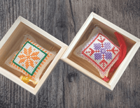 Image 1 of Embroidered Ornaments