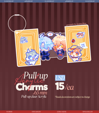 Image 1 of [MODEL AU] Pull-up PhaiDei Acrylic Charm