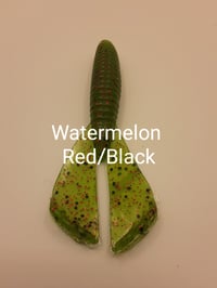 Watermelon Red/Black Twin Tail Trailer 