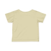 Image 2 of Tiny But Mighty with Jesus by My Side Cute Christian Baby Shirt - Infant Tee 