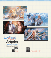 Image 1 of IN ANOTHER LIFE : PHAIDEI PROJECT 2026 KEY VISUAL A5 PRINT