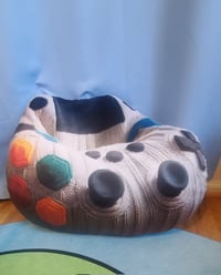 Image 2 of Retro Game Plush Pillow — Gamer Beanbag Chair Cushion, Perfect Gamer Gift