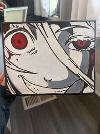 Image 2 of “Shiro” 8”x10” Acrylic Painting 