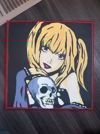 Image 2 of “Misa Amane” 12”x12” Acrylic Painting 