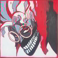 Image 1 of “Okarun” 12”x12” Acrylic Painting 