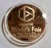 YOU WILL FIND SEVERAL EXPO 74 TICKETS LATER ON--AND HERE IS A GEM SCARCE PROOF MEDAL FROM THE FAIR