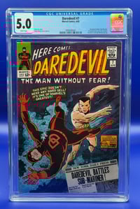 Image 1 of Daredevil #7 (1965) – CGC 5.0 – 1st Red Daredevil Costume – Silver Age Marvel Key