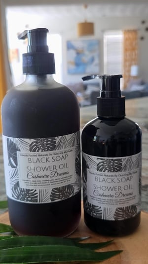 Image of Black Soap Shower Oil