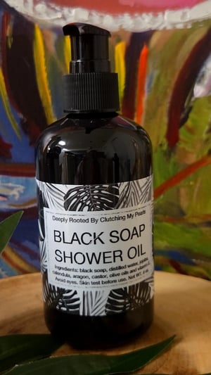 Image of Black Soap Shower Oil