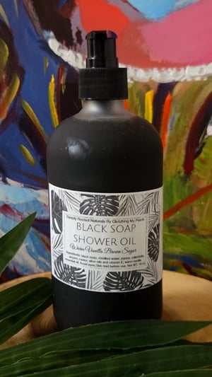 Image of Black Soap Shower Oil