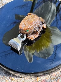 Image 8 of Brown toad charm 