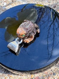 Image 2 of Brown toad charm 