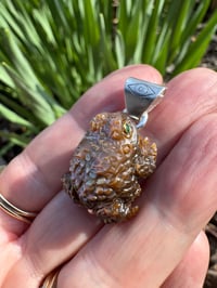 Image 3 of Brown toad charm 