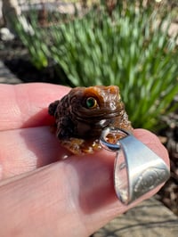 Image 5 of Brown toad charm 